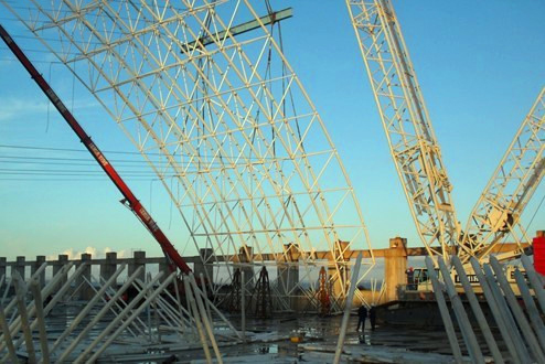 嘉峪关网架一角